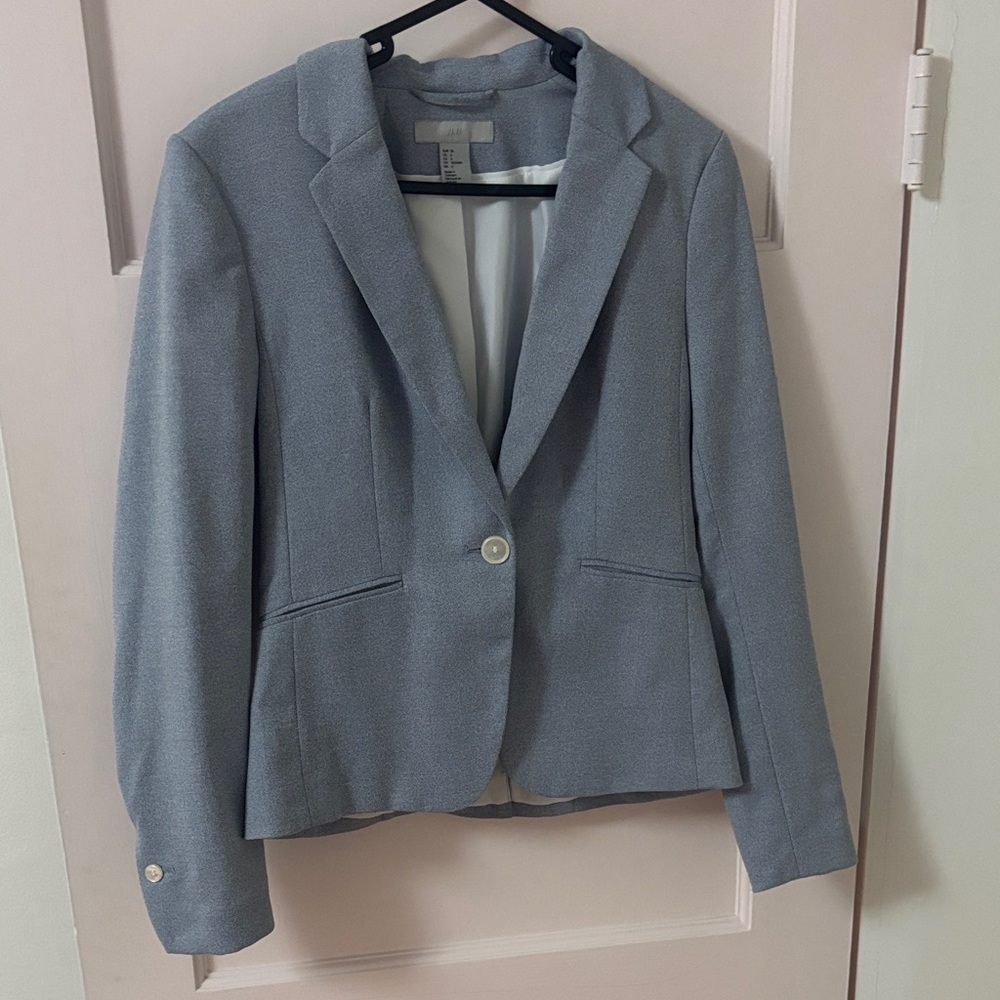 H&M blue blazer
